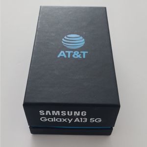 New 🔥Samsung Galaxy A13 5G AT&T Locked 64Gb Black 50 MP Camera 6.5" Ships Fast